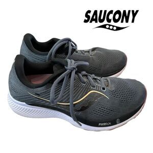 Saucony Guide 14 Women's Charcoal Running Shoes Sneakers 9